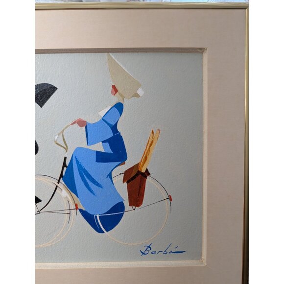 Barbi Framed Painting Satire Art titled The French Bread Nuns - Picture 8 of 16